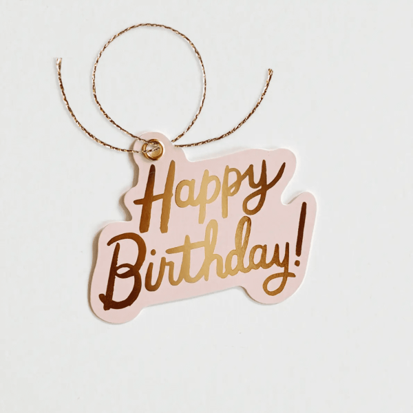 Happy Birthday Gift Tags