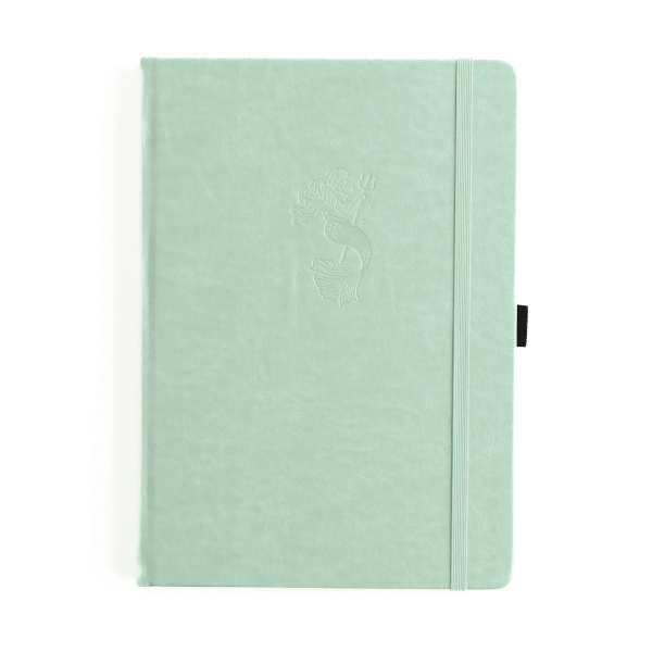 Vintage Mermaid Dot Grid Journal