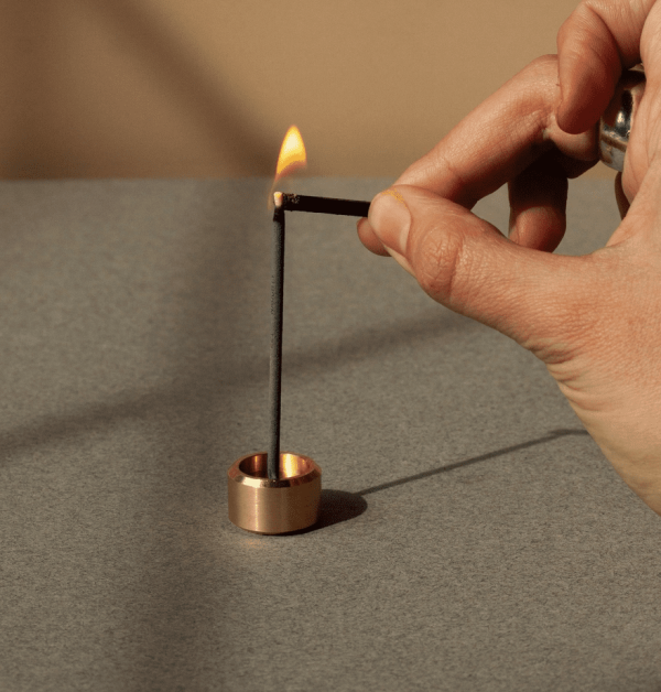 Gold Incense Holder