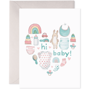 Baby Heart Card