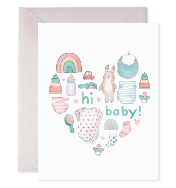 Baby Heart Card