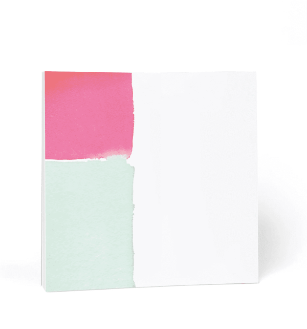 Color Blocks Desk Pad