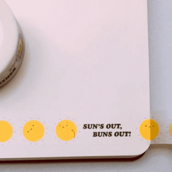 Suns Out Buns Out Washi Tape