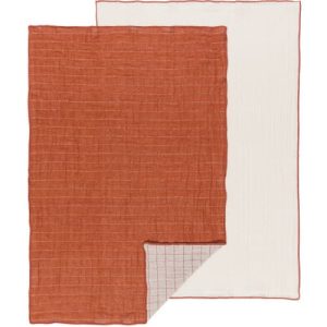 Cinnamon Stick Double Weave Dish Towels, Set/2