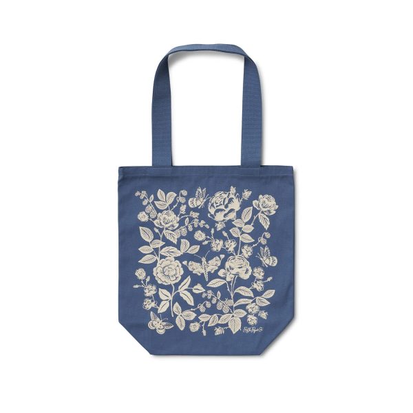 English Rose Canvas Tote Bag
