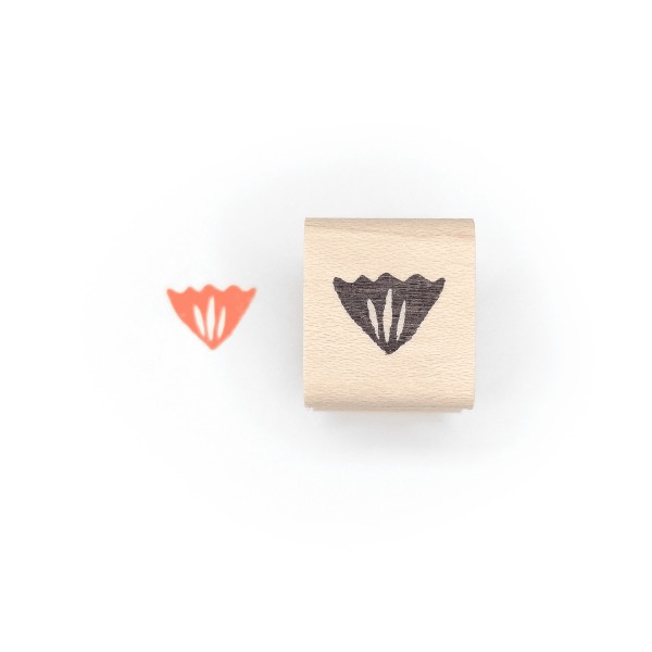 Folk Art Flower Mini Stamp