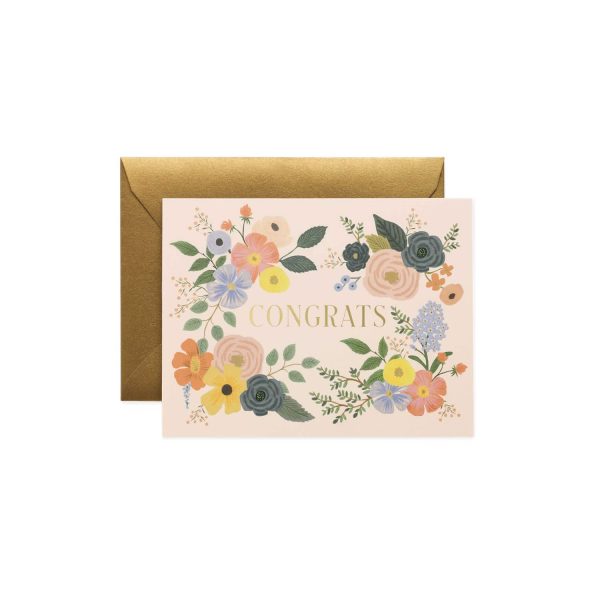 Garden Forest Congrats Card