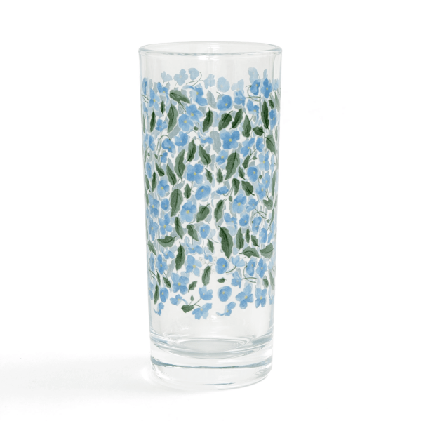 Poppies Tall Juice Glass