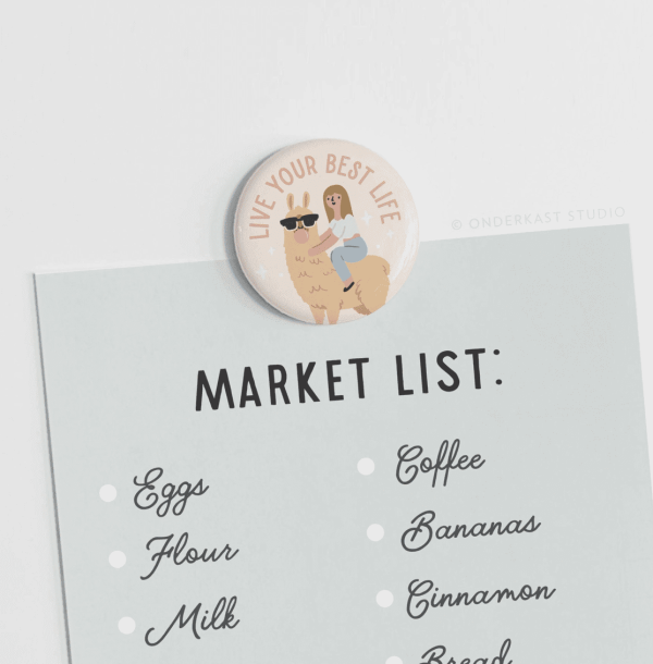 Live Your Best Life Magnet
