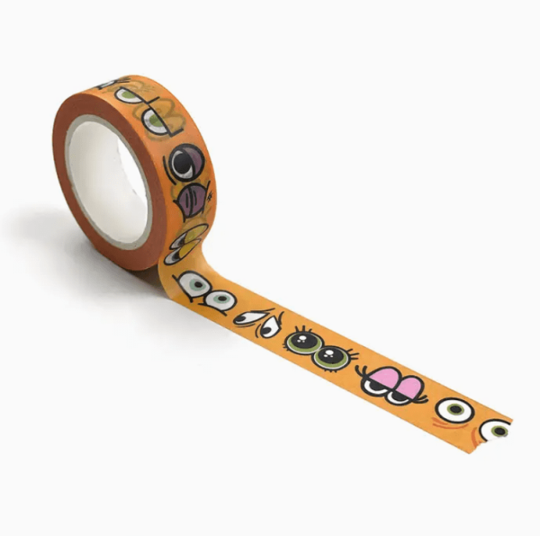 Cartoon Eyes Washi Tape