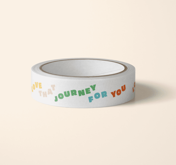 Love That Journey Washi