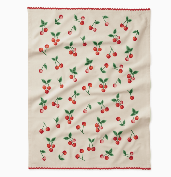 Cherries Tea Towel
