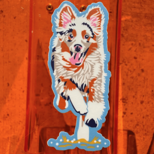 Australian Shepherd Dog Sticker