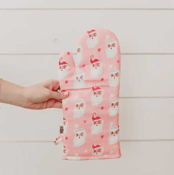 Santa Oven Mitt