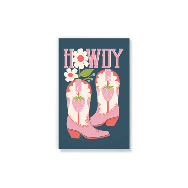 Strawberry Boots Layflat Journal