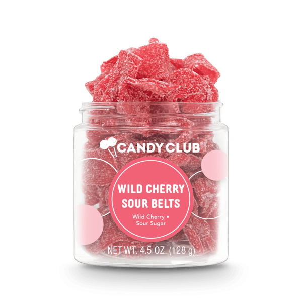 Wild Cherry Sour Belts, 4.5oz