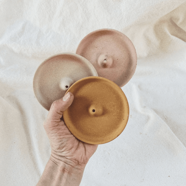Simple Incense Holder, Blush