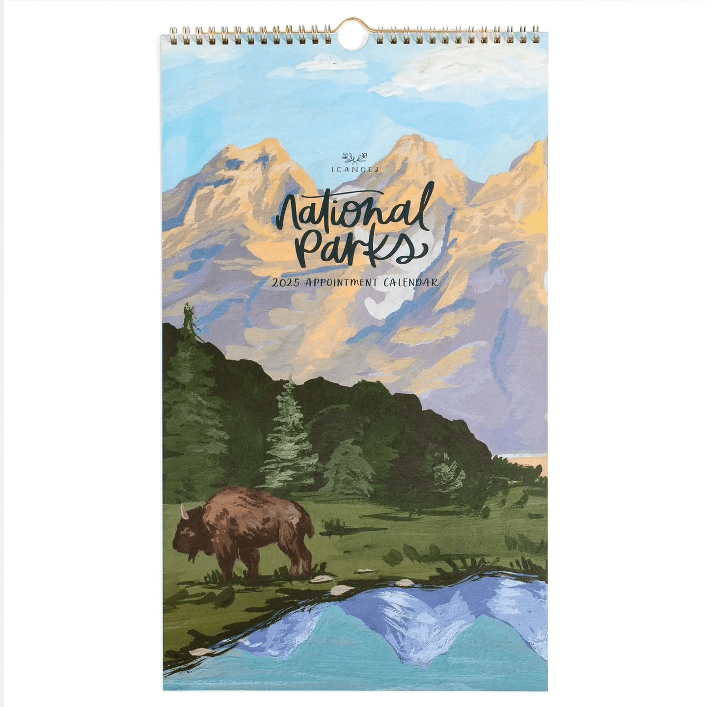 2025 National Parks Wall Calendar Typo Market
