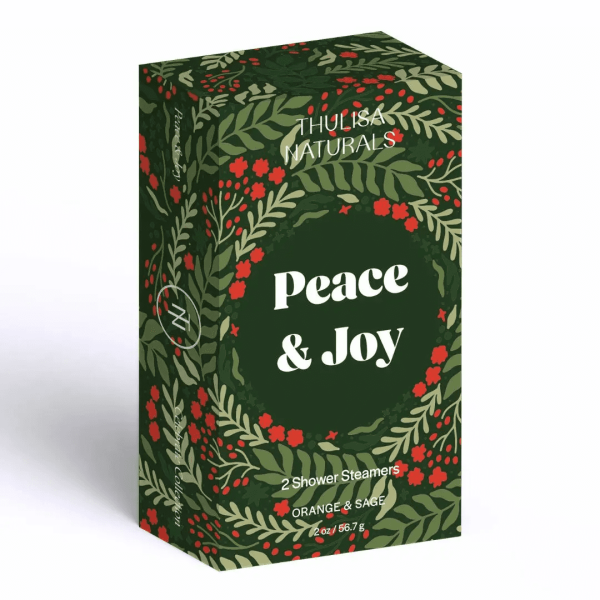 Peace & Joy Shower Steamers, Orange + Sage
