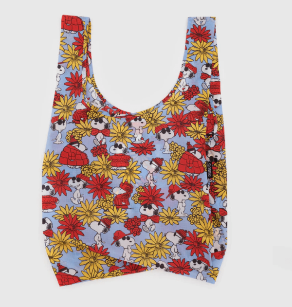 Standard Baggu - Floral Snoopy