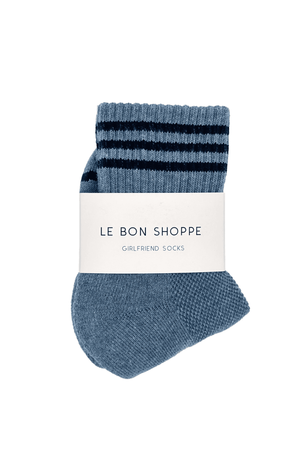 Girlfriend Socks, Indigo