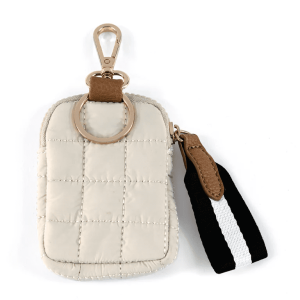 Ezra Clip On Pouch, Ivory