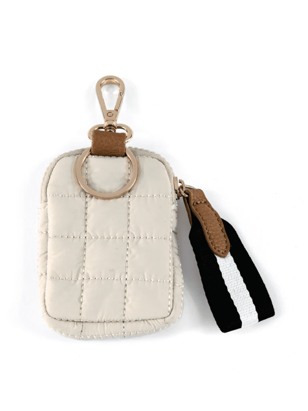 Ezra Clip On Pouch, Ivory