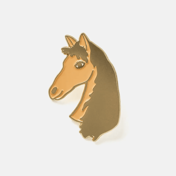 Lucky Horse Enamel Pin
