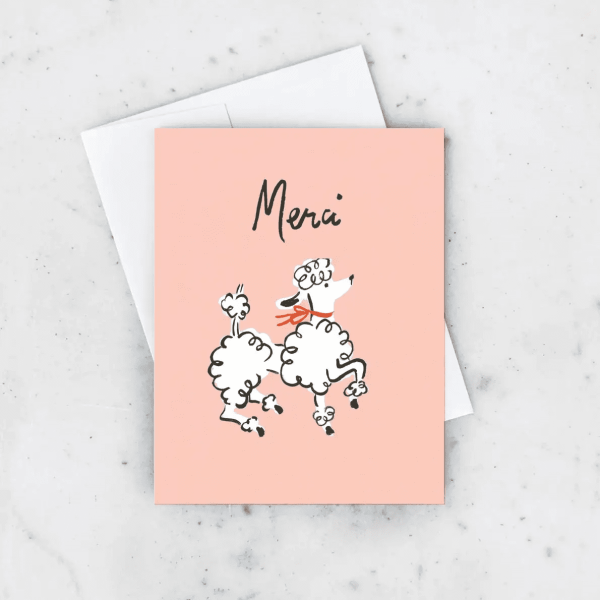 Merci Thank You Card