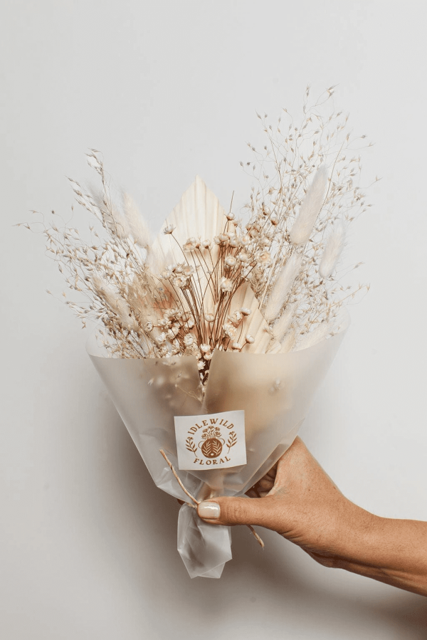 Neutral Mini Dried Bouquet