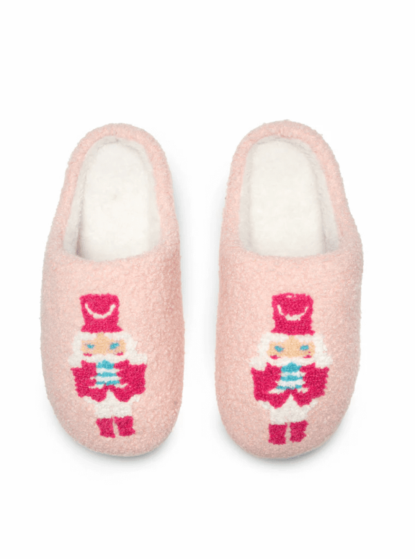 Nutcracker Slippers, Md/Lg