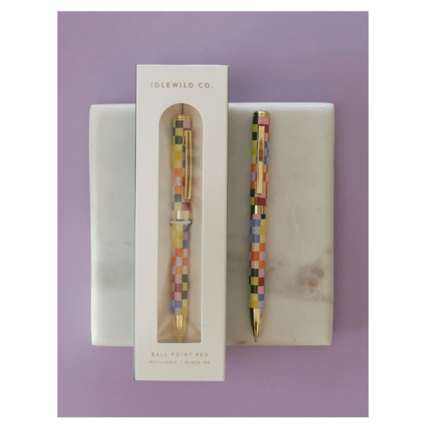 Rainbow Check Pen