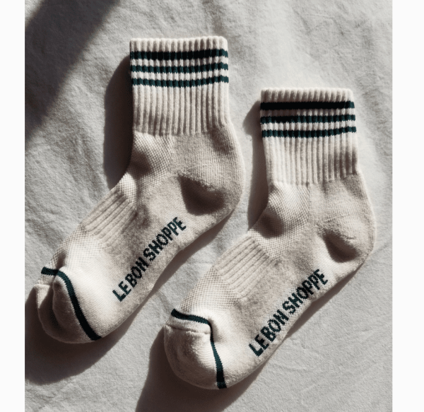 Girlfriend Socks, Egret