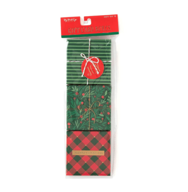 Red & Green Gift Card Boxes