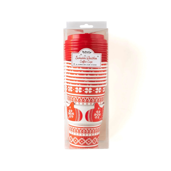Sweater Coffee Cups