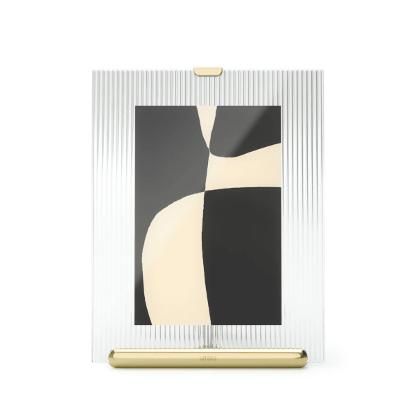 Flute Picture Frame, Brass/5x7