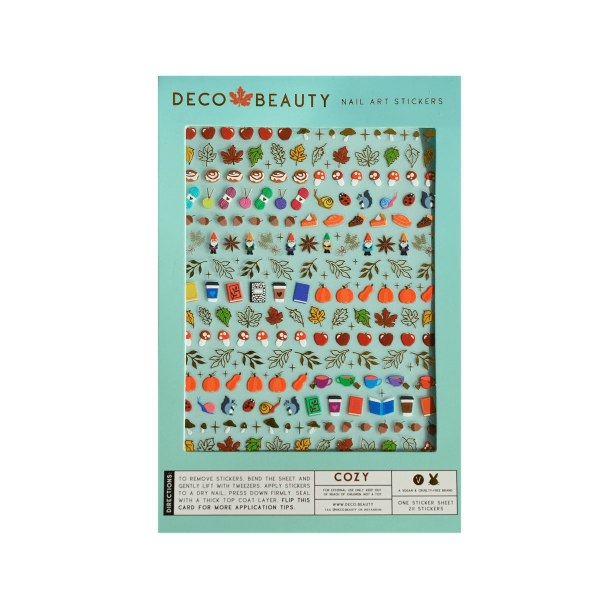 Cozy Nail Art Stickers