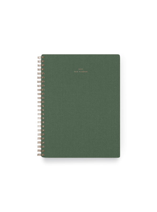 2025 Compact Task Planner, Fern Green