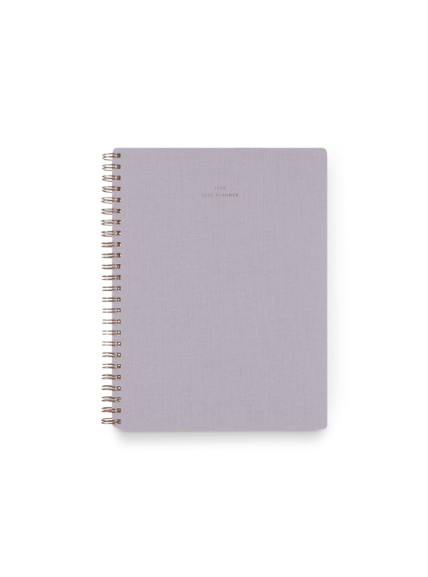 2025 Compact Task Planner, Lavender Gray