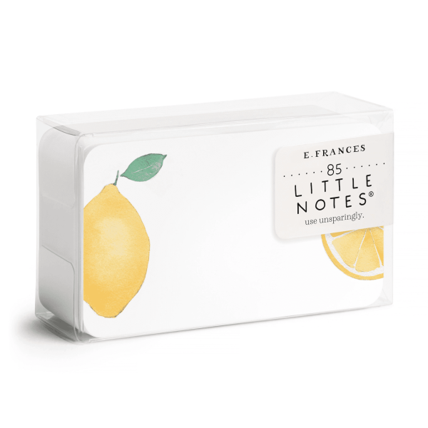Little Notes: Lemon