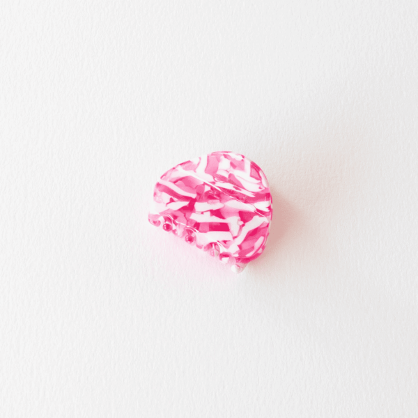 Raspberry Gemstone Hair Clip