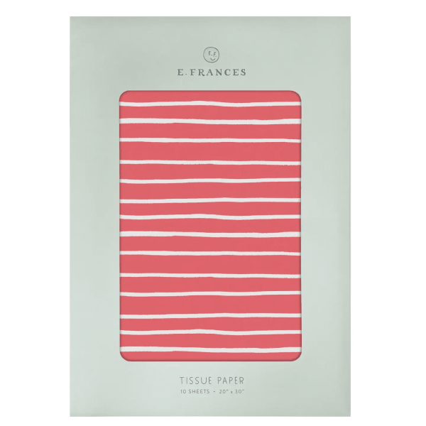 Red Stripe Tissue