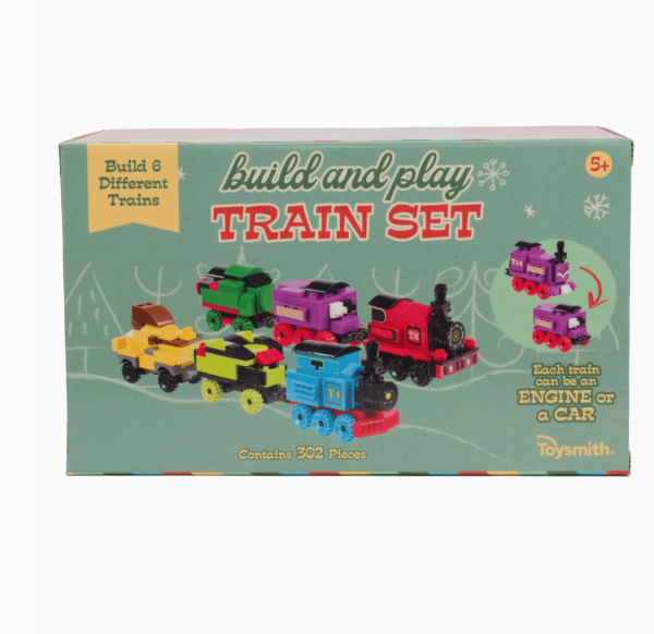 Build and Play Train Set