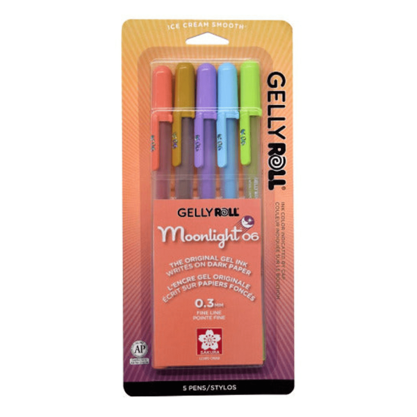 Gelly Roll Moonlight Daylight, Pack of 5
