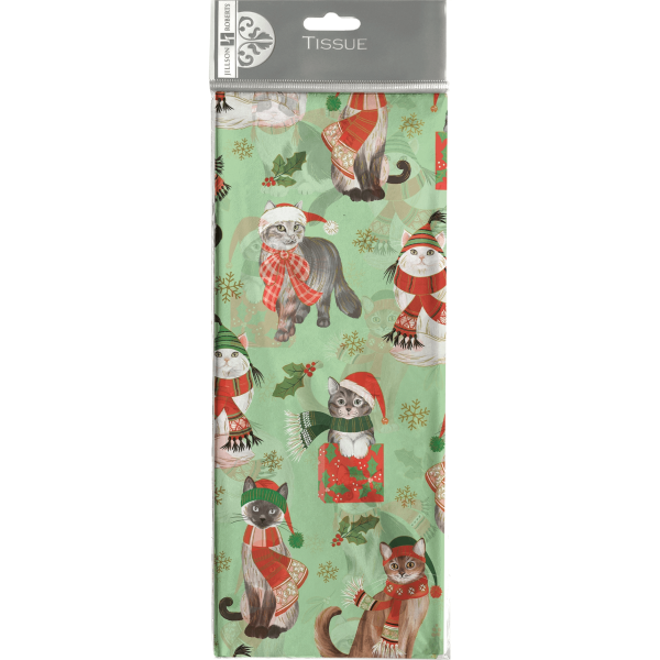 Frolicking Felines Tissue