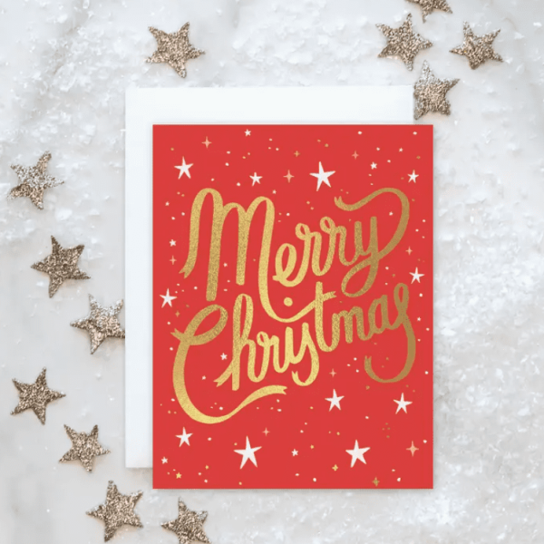 Christmas Script Card