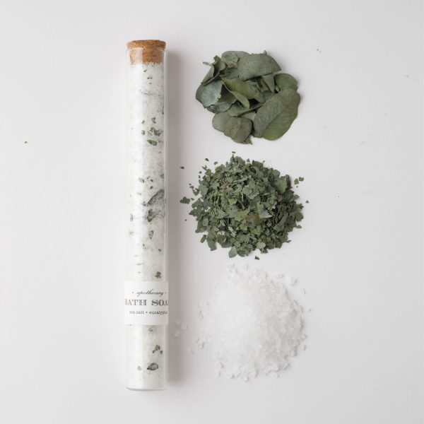 Sea Salt + Eucalyptus Bath Soak Test Tube