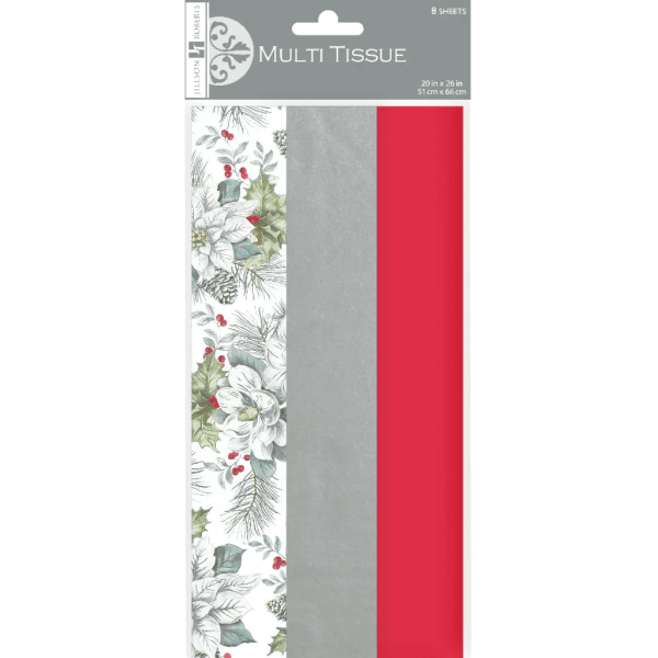 Snowdrift Floral Multi Tissue