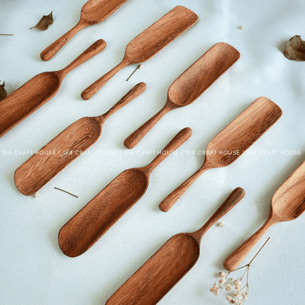 Handcarved Wooden Coffee Spoon