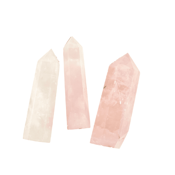 Natural Rose Quartz Crystal